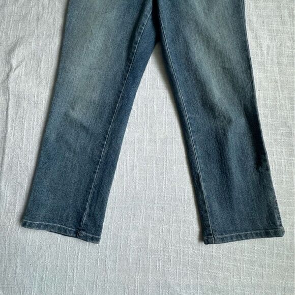 Nine West Vintage Boho Denim Jeans Straight Leg Classic SZ 8 / 29 - Picture 8 of 12